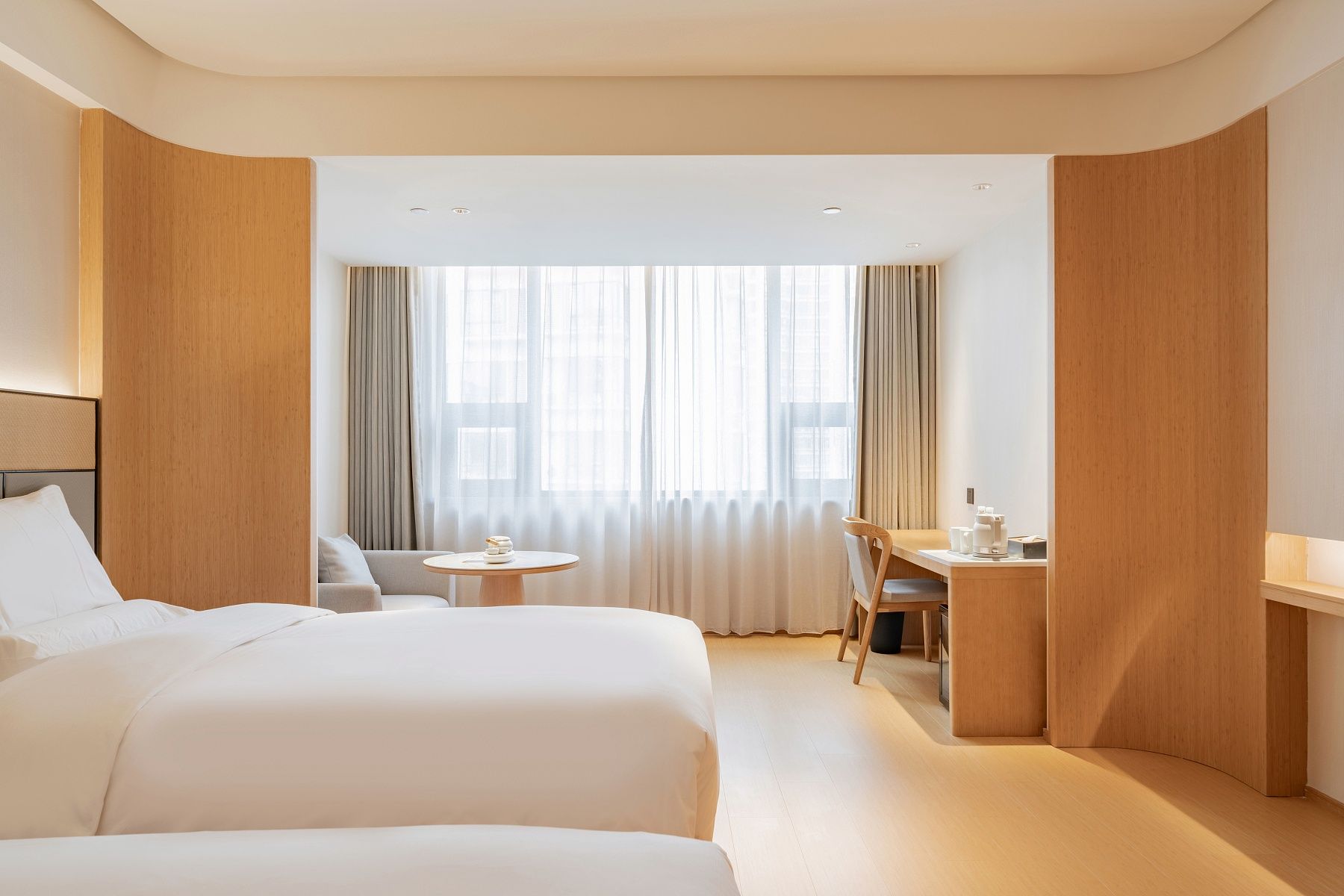 舒压双床房（65寸可投屏电视+金可儿床垫+智能马桶）