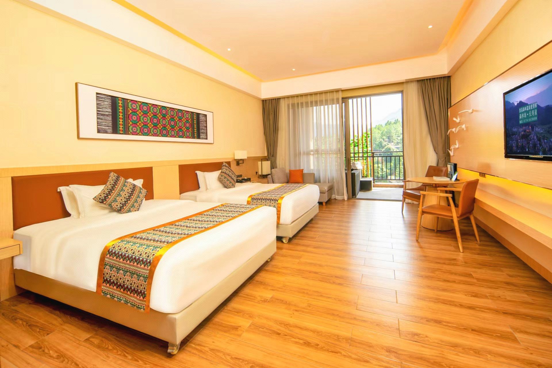 酒店B栋温泉双人房I独立泡池