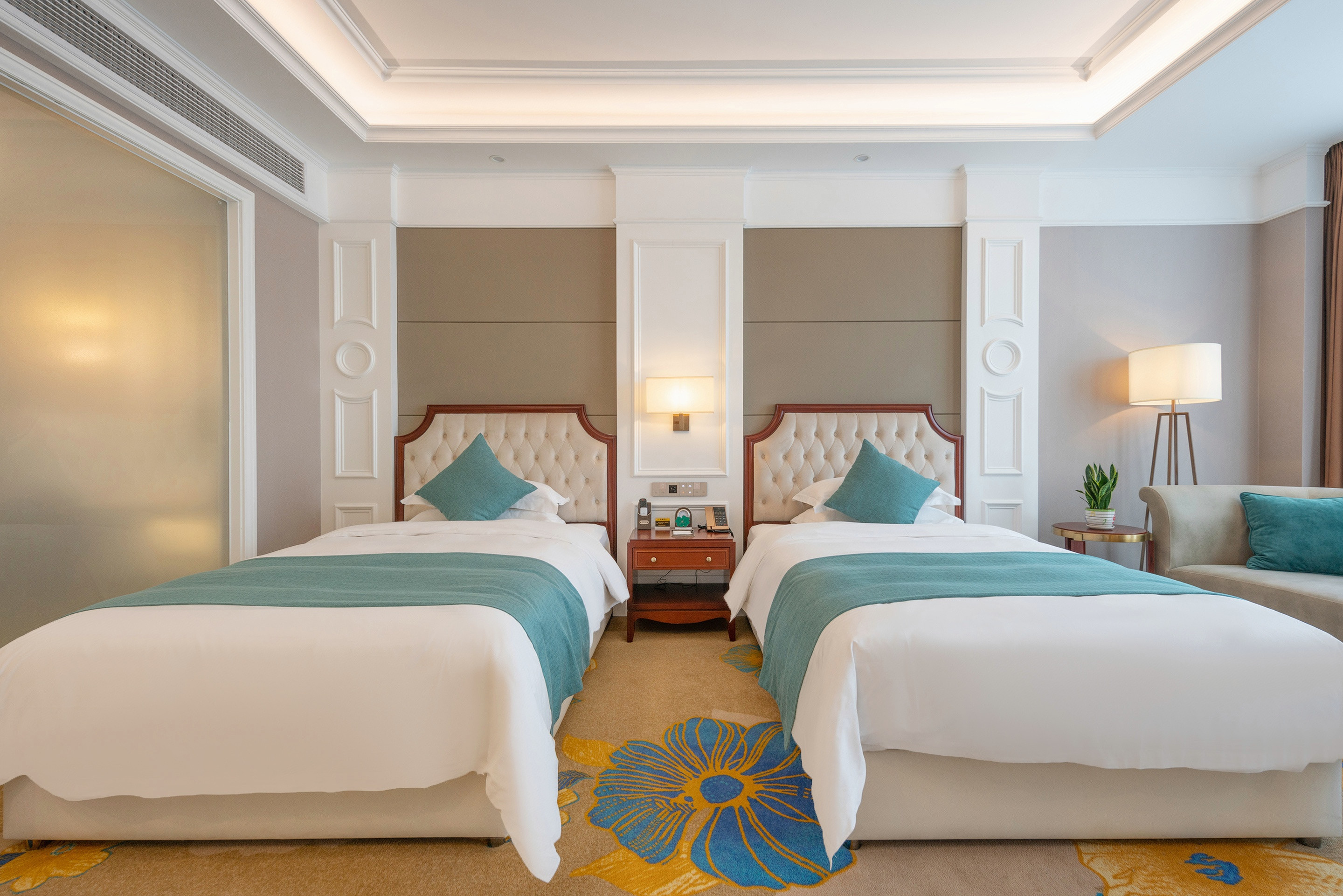 行政双床房（乾湿分离+舒适沙发）