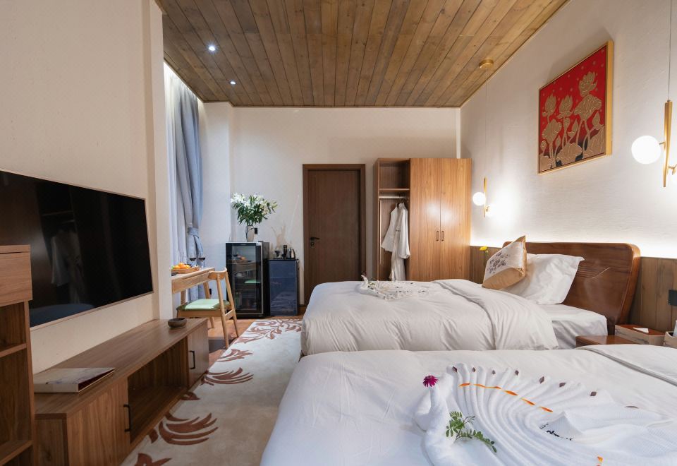 聆風私湯雙床房