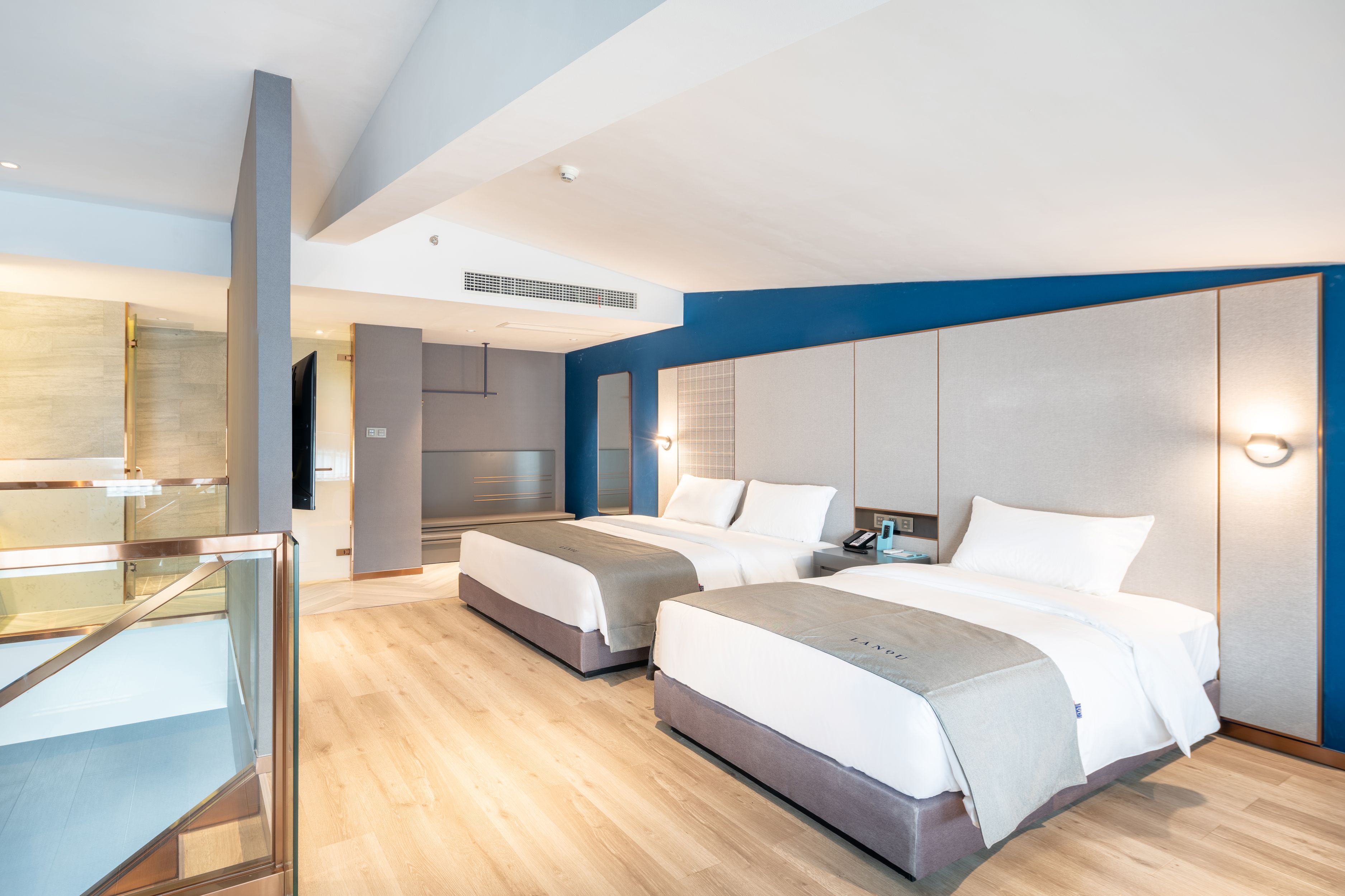 豪华loft智能家庭房丨麻将娱乐+会客茶室+上下楼层