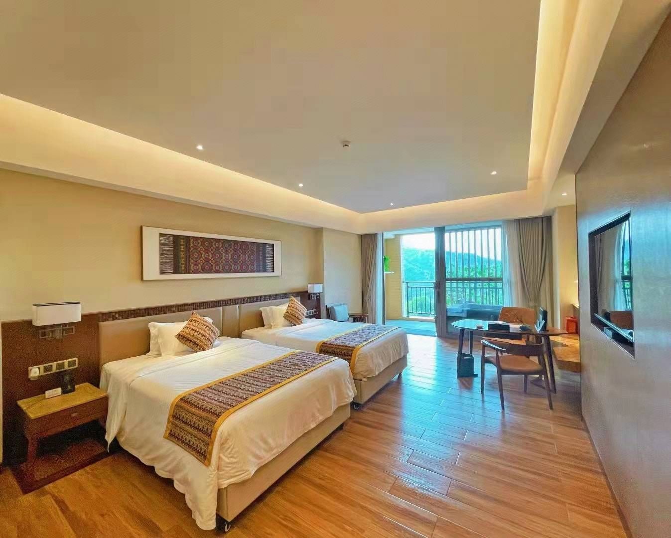 酒店B栋温泉双人房I独立泡池