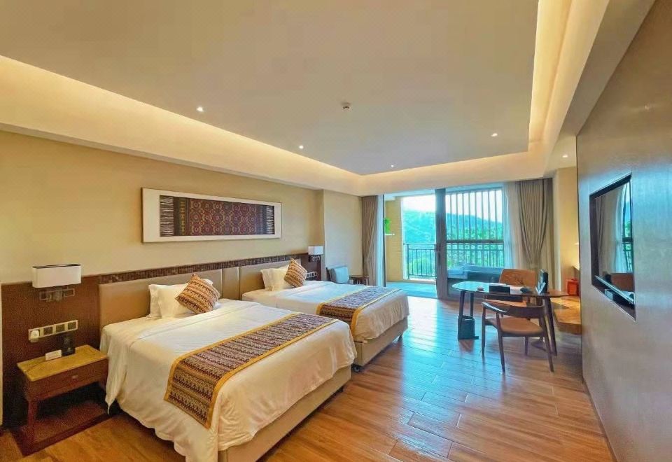 酒店B栋温泉双人房I独立泡池