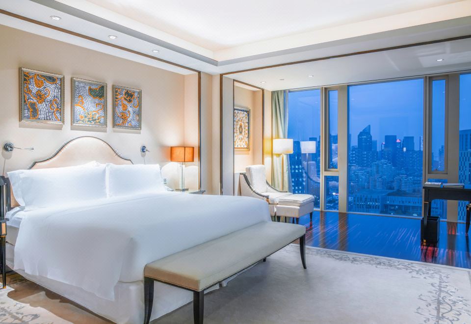 The Azure Qiantang, a Luxury Collection Hotel, HangzhouPresidential Suite - River-View (Living room, kitchen)