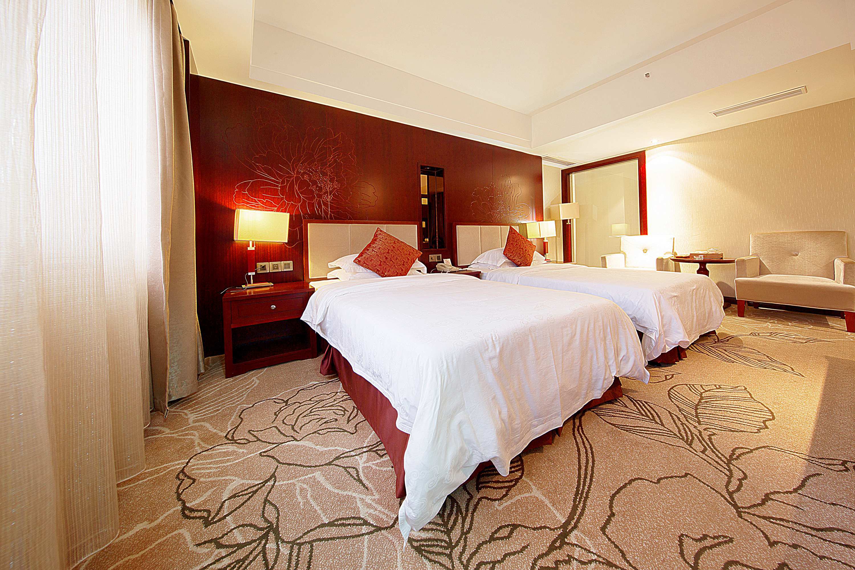 Jinqiu Holiday Hotel行政双床房（带电脑）