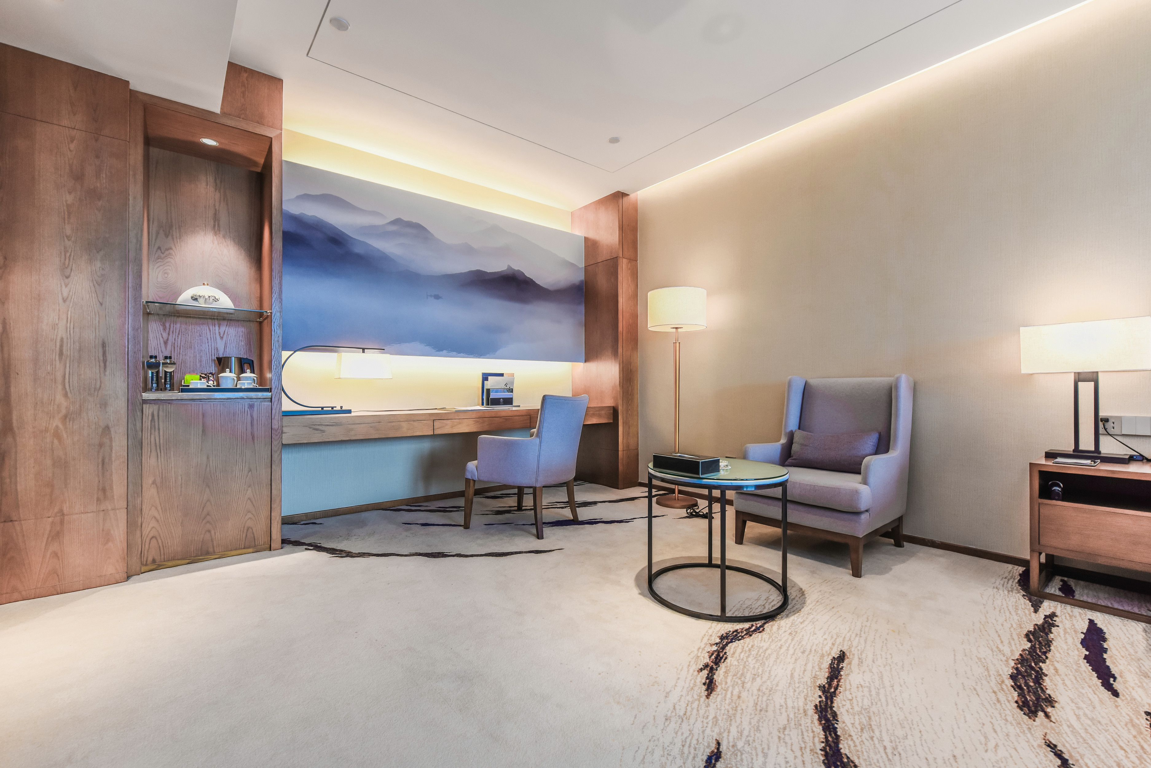 江语山景标间【休闲座椅+高配床品】