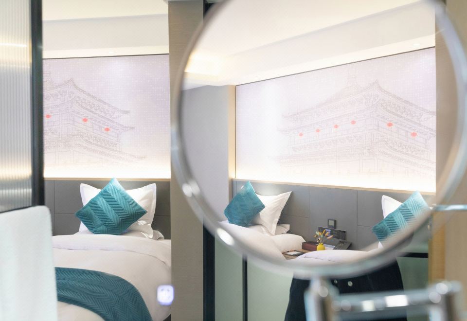 凈化輕雅雙床房