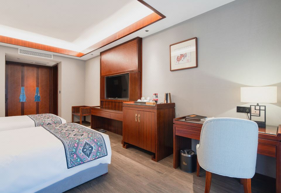 園林豪華地暖雙人間