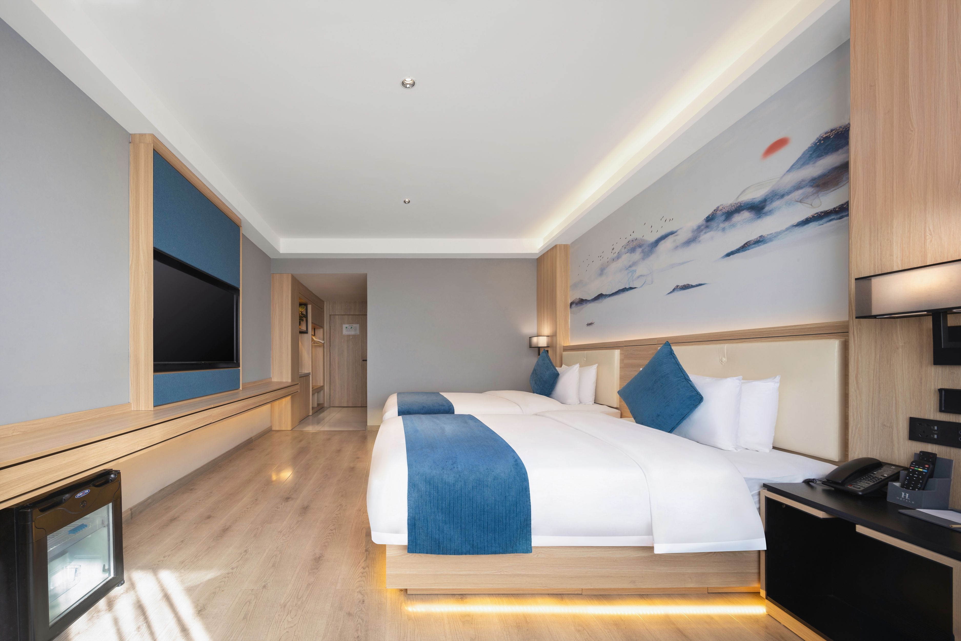 智能豪华双床房（智能语音客控+即开即饮净饮机+加湿器）