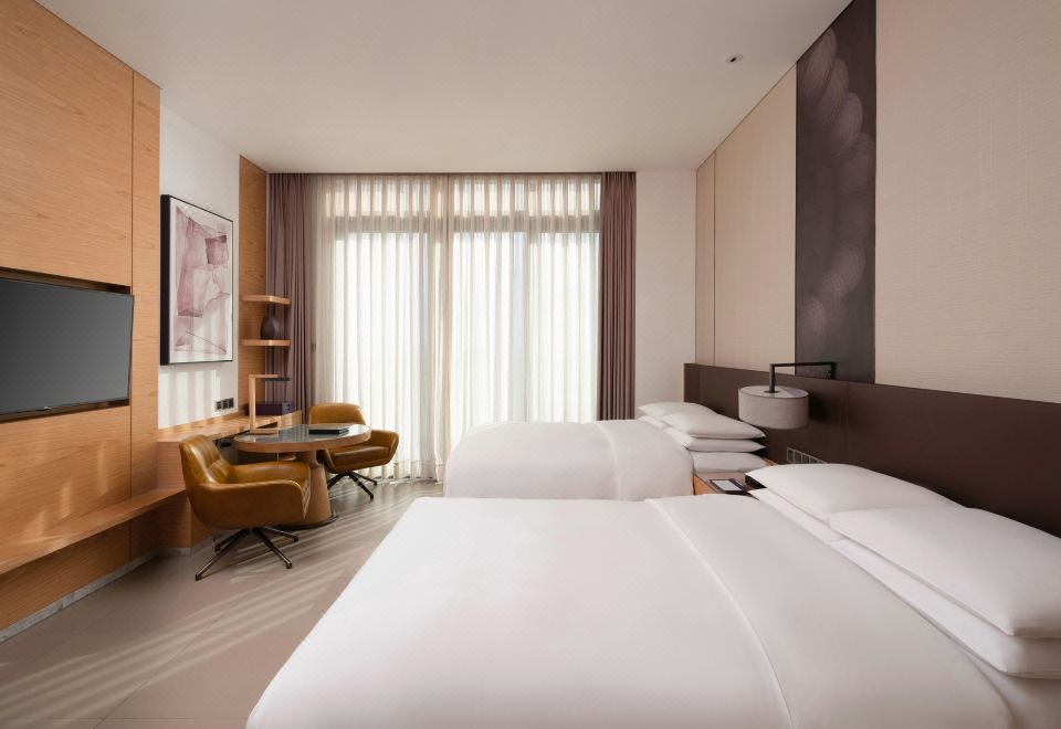 豪華雙床房【享城市花園景觀】