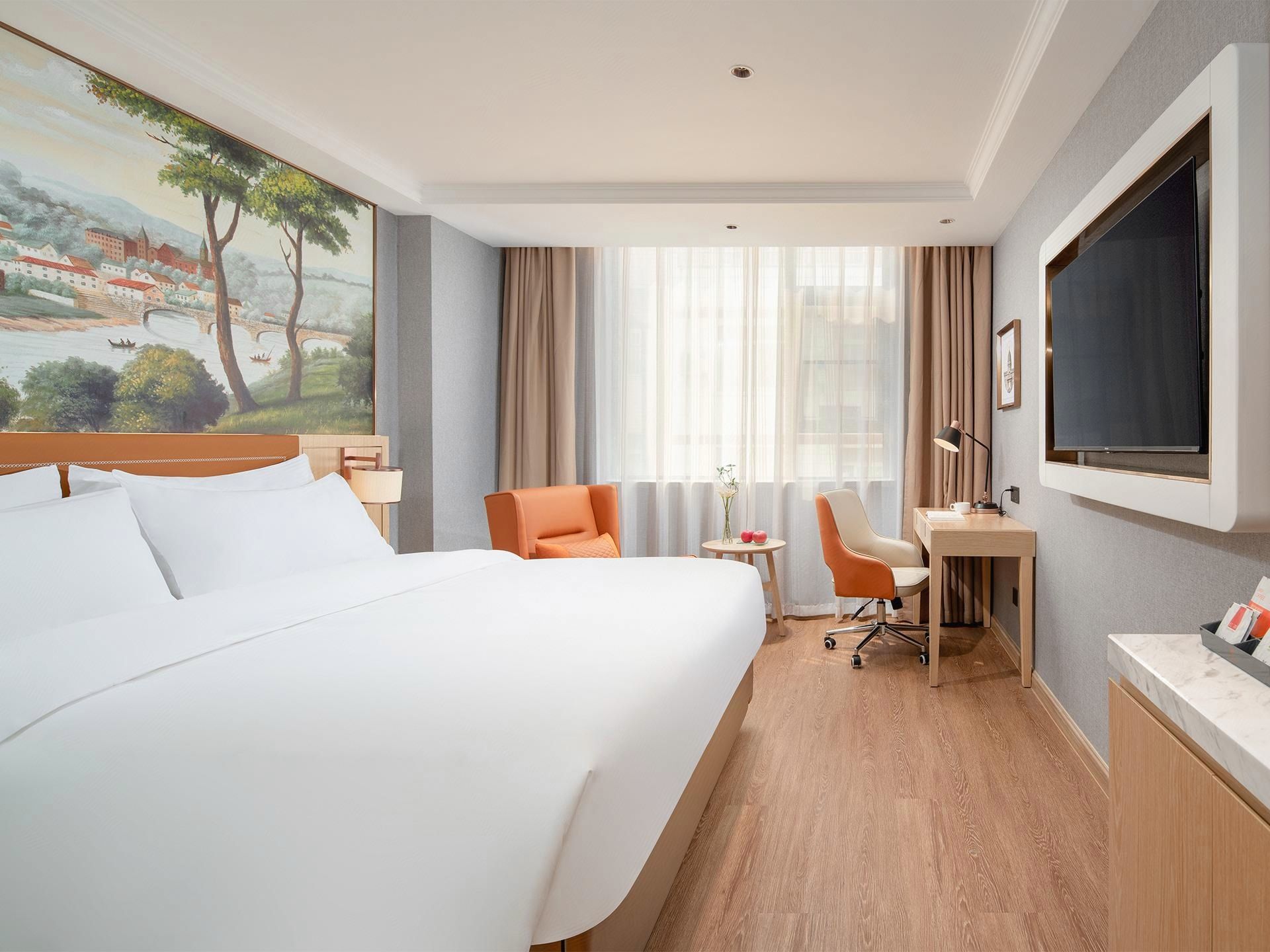 豪华双床房（采光明亮+舒适床品+智能客房）