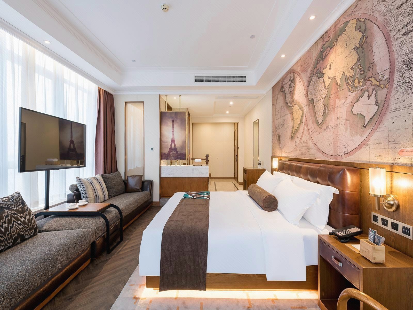 极光巨幕商旅套房（可投屏电视）