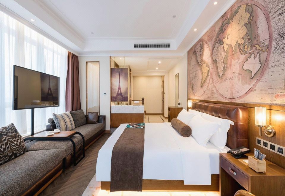 极光巨幕商旅套房（可投屏电视）