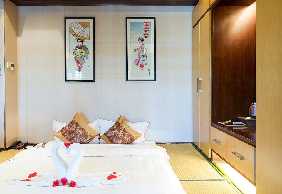 和风木屋【温泉入户+国粹麻将+宠物友好+私泡池】