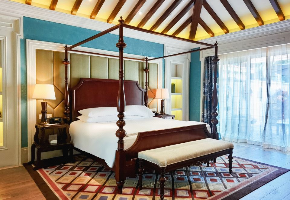 家庭雙卧泳池大床別墅