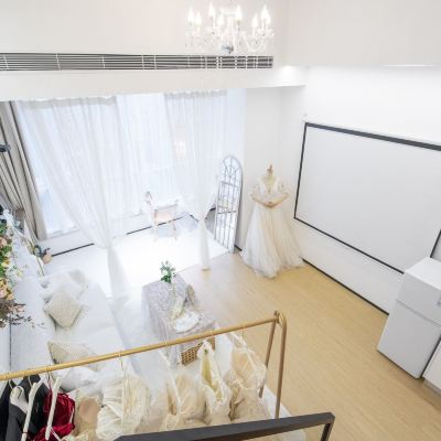 婚紗換裝複式投影大床房-浪漫必選 美優生活·特色公寓（富華里店）優惠