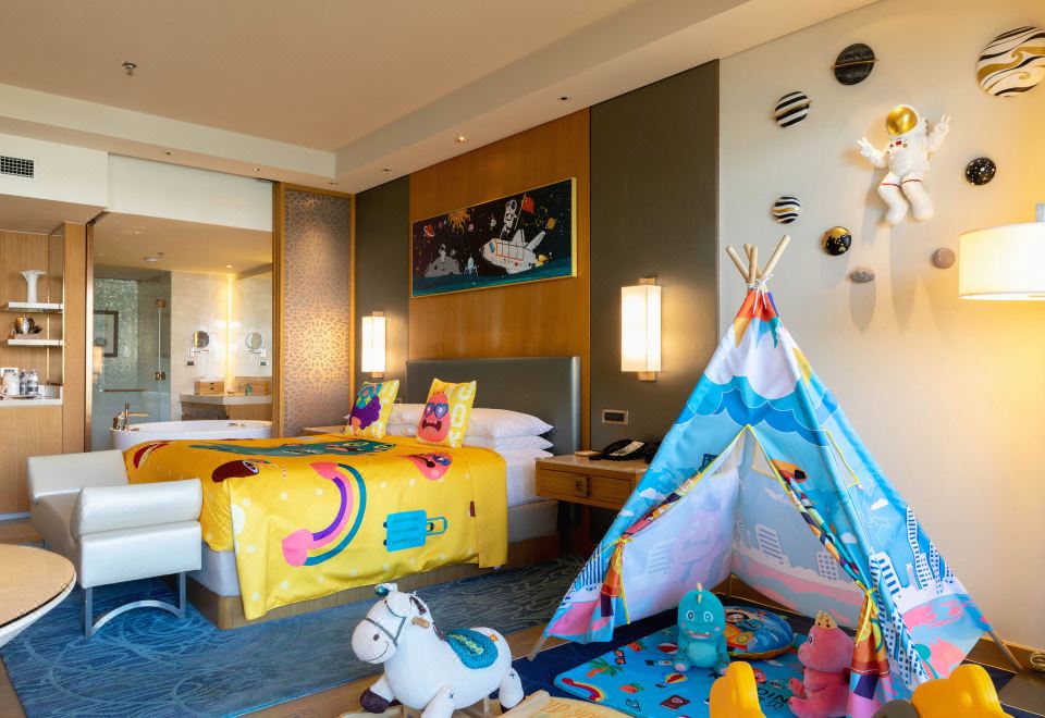 星奇宝贝亲子主题大床房【海景】