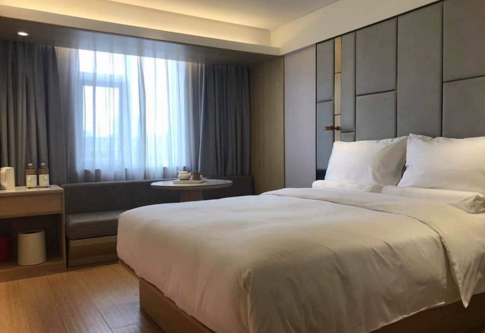 舒压高级大床房+禅意茶席+舒逸深眠