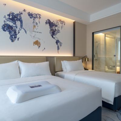 榮享親子雙床房【全屋智能語音控制+通透陽光房】 凱里亞德酒店（深圳清湖地鐵站店）優惠