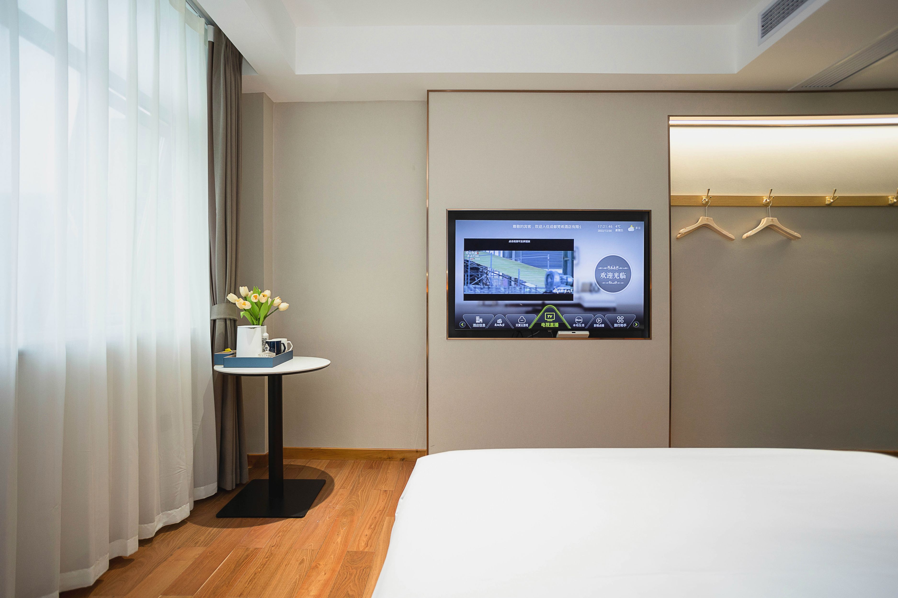 雅馨高級大床房（慕思床墊+智能馬桶）