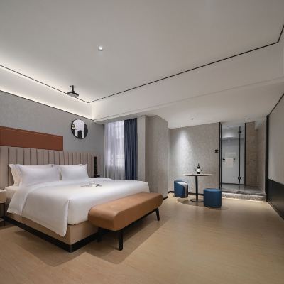 影院大床房【超清投影+暢享VIP會員+智能小度】 美宿歡漫飯店（IFS國金中心五一廣場店）優惠