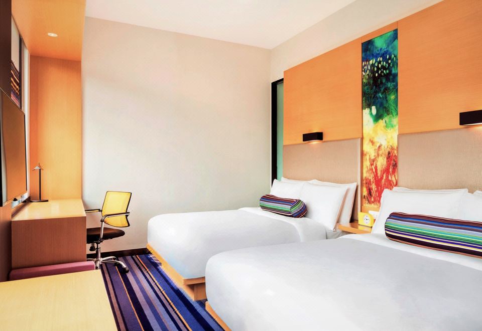 呼風樂窩江景雙大床房