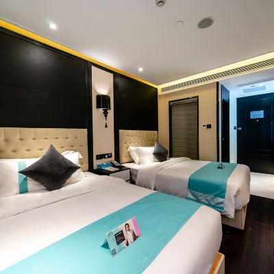 希岸豪華雙床房 希岸飯店（廣州客村地鐵站琶洲會展中心店）優惠