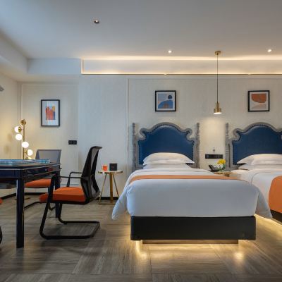 名緣茶藝商務雙床房 美宿歡致酒店（樟樹時代廣場店）優惠