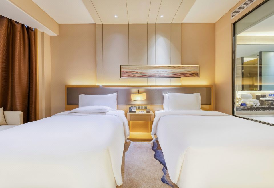 豪華雙床房（CBD街景）