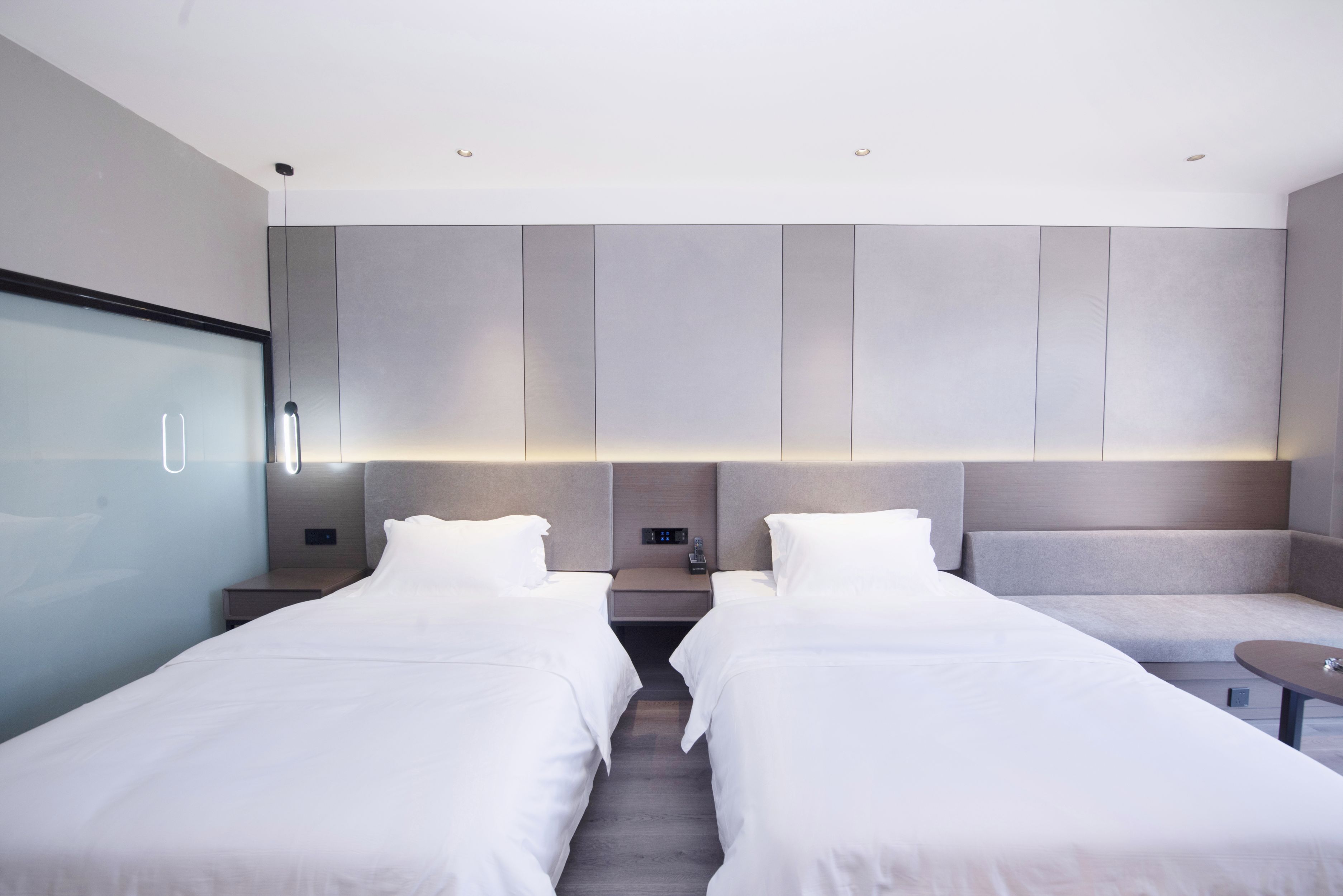 江景豪华双床房（智能加湿器+品质床品+乾湿分离）