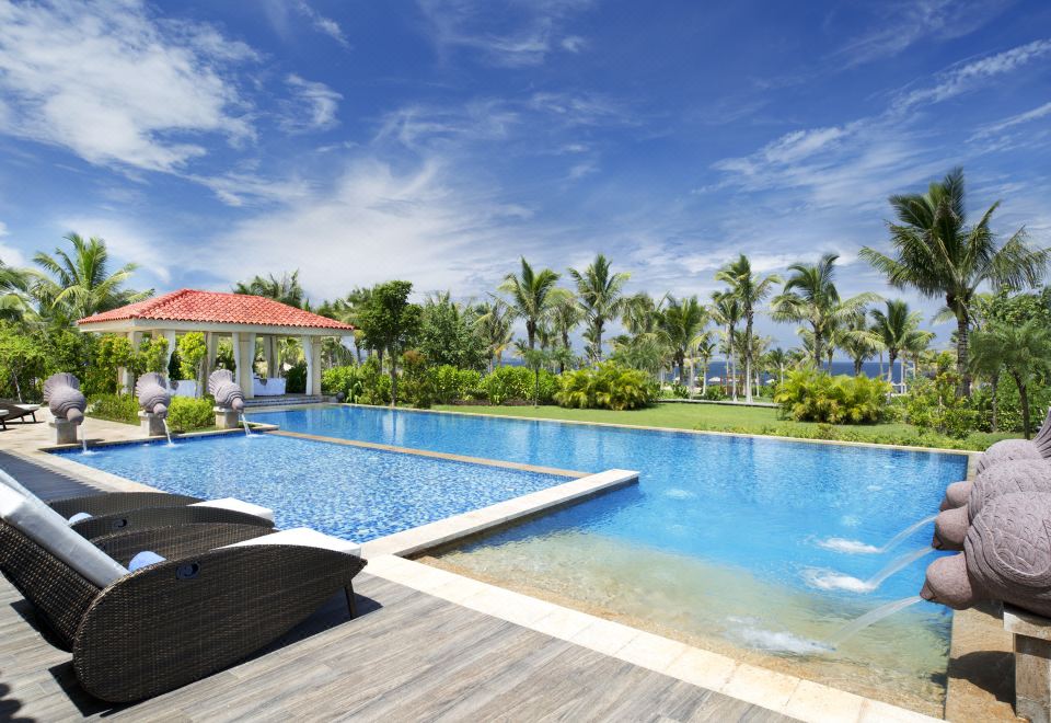 三居室總統別墅-私人恆温泳池（主卧悦眠智能深睡床）