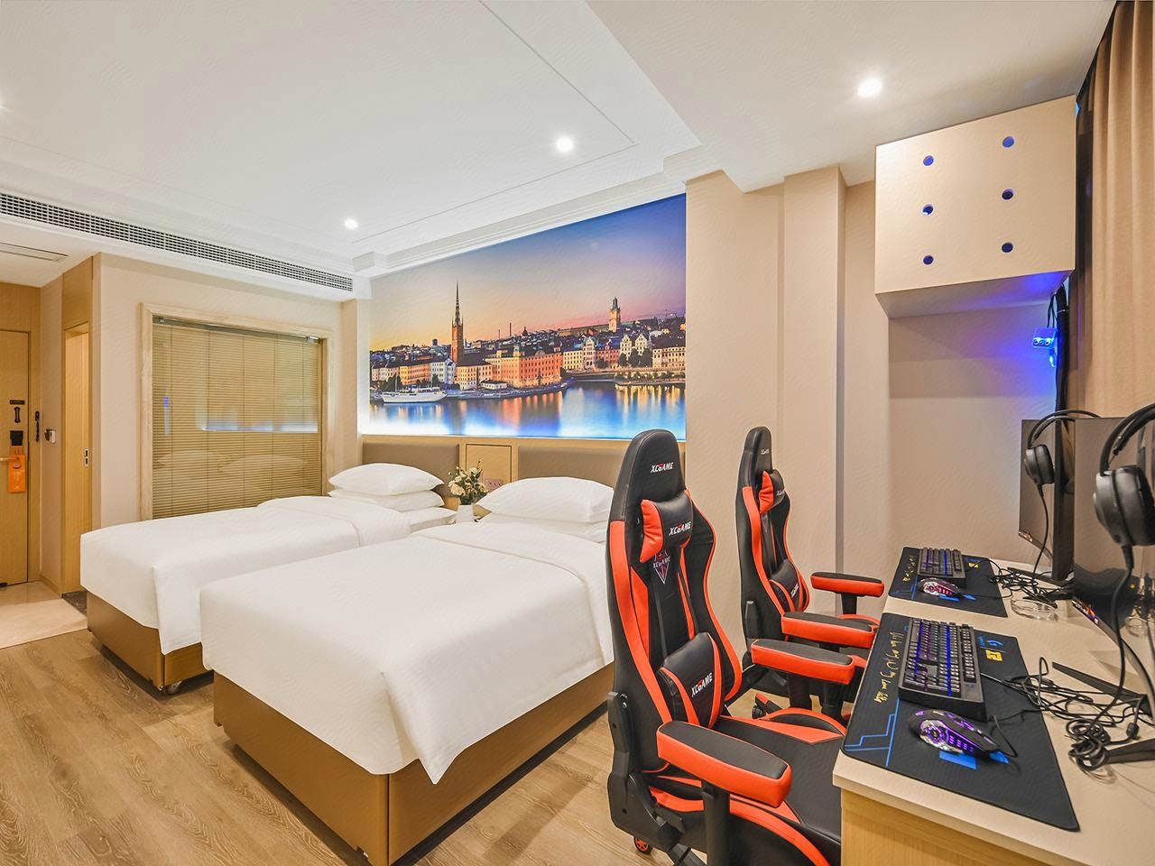 电竞双床房（电视投屏）