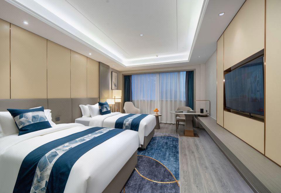 街景豪华双床房