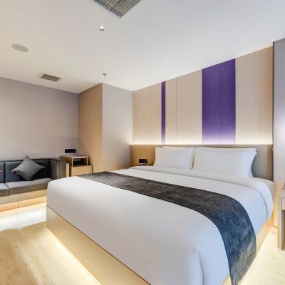 複式套房（慕思床墊+智能客控+小冰箱） 麗楓飯店（天津梅江會展中心山姆會員店）優惠