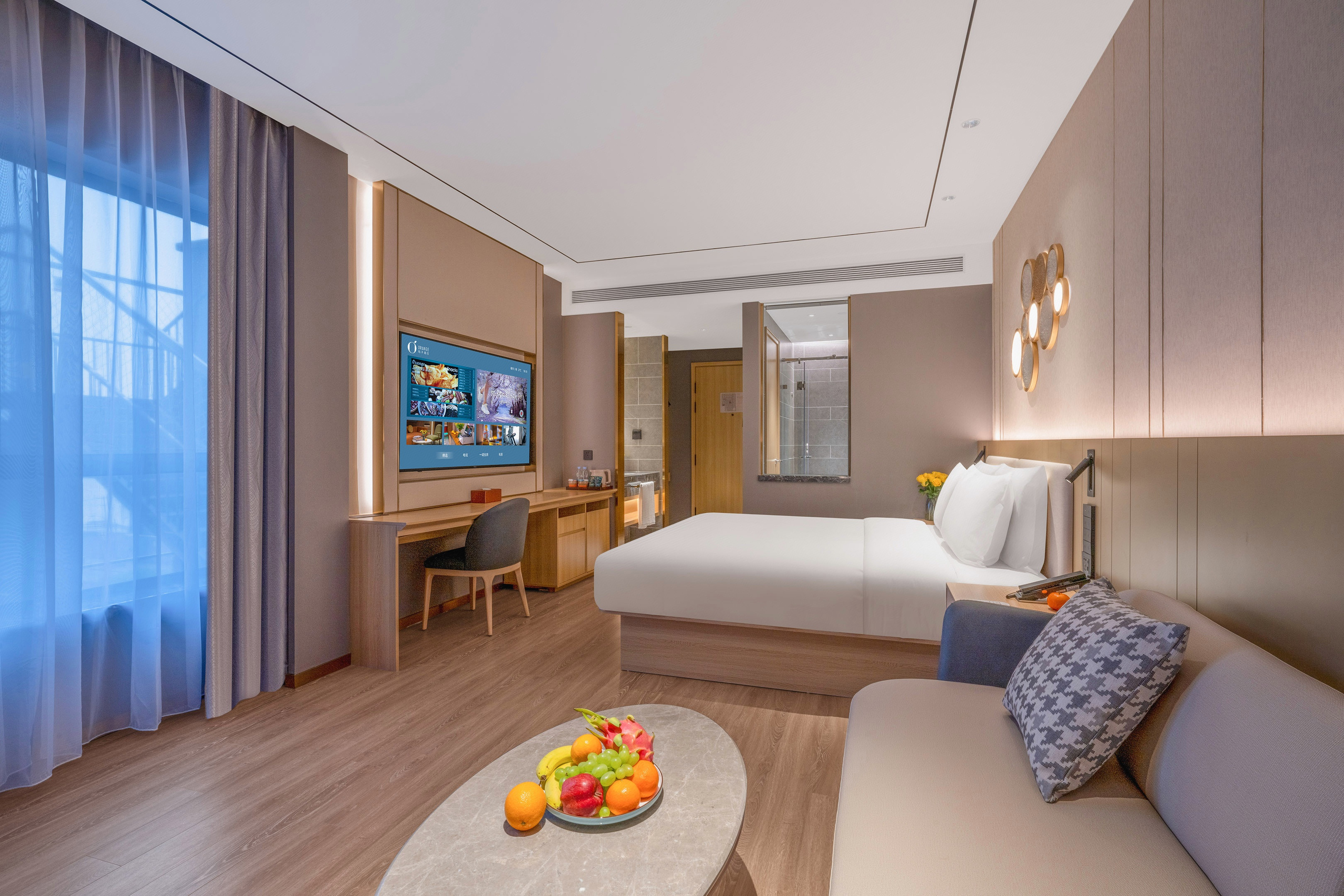 精选大床房（65寸可投屏电视+智能客控+小冰箱）