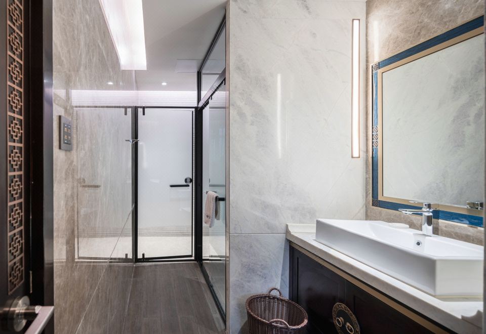 豪华娱乐地暖双床房