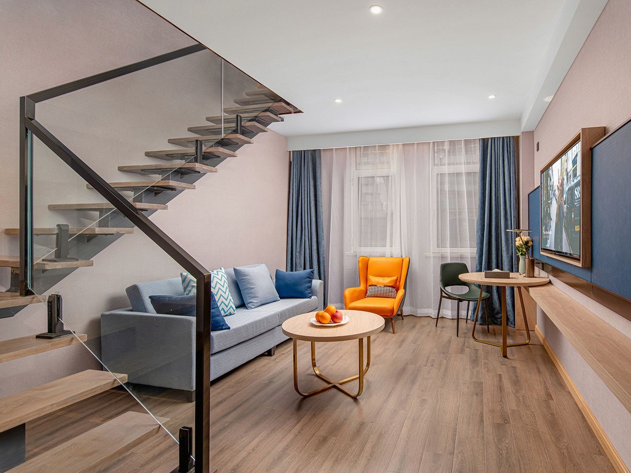 榮享雙床房（一室一廳+會客廳+迷你吧+超大空間）