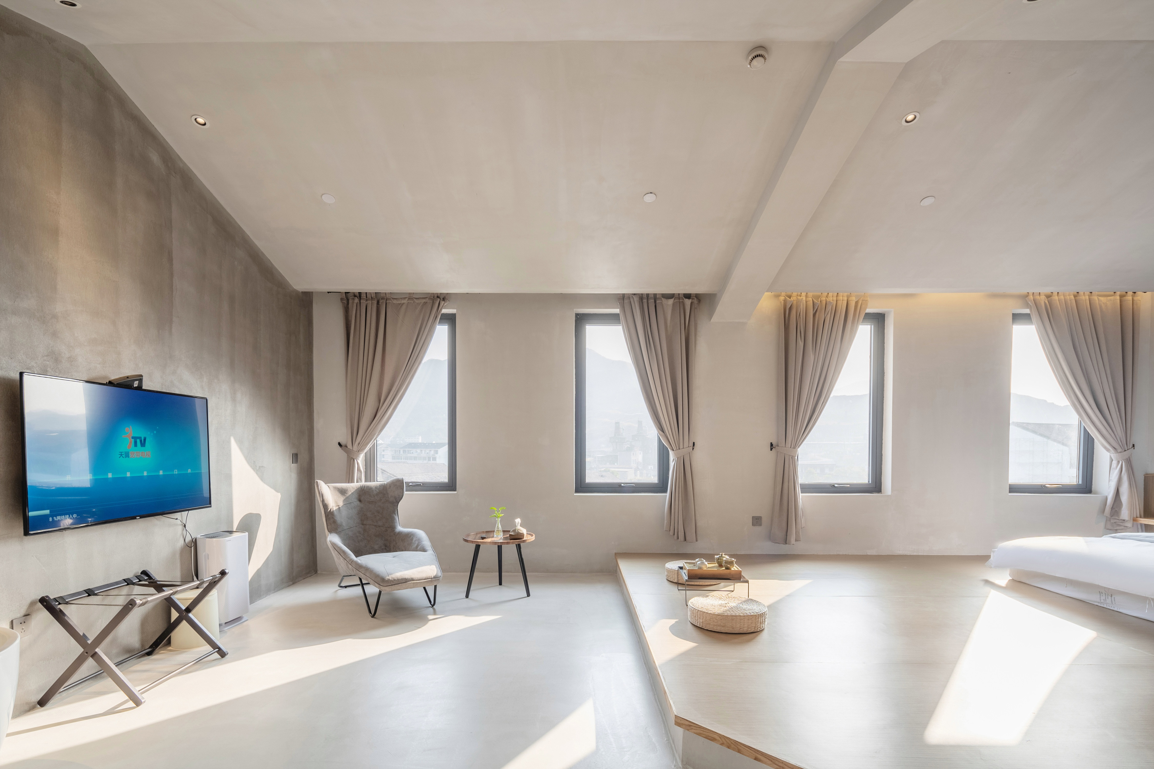 沐晨静谧大床浴缸套房