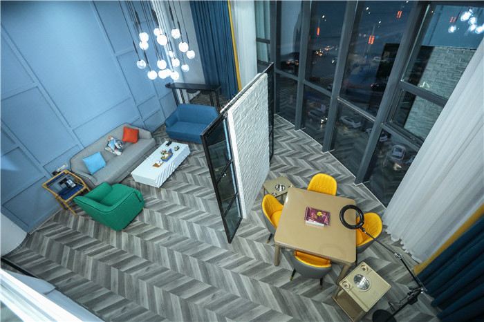 自由云·Loft家庭三床大套房【洗衣機+小廚房+冰箱】