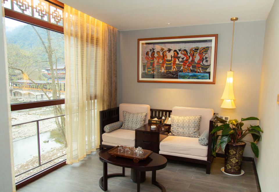 全景豪华地暖商务套房