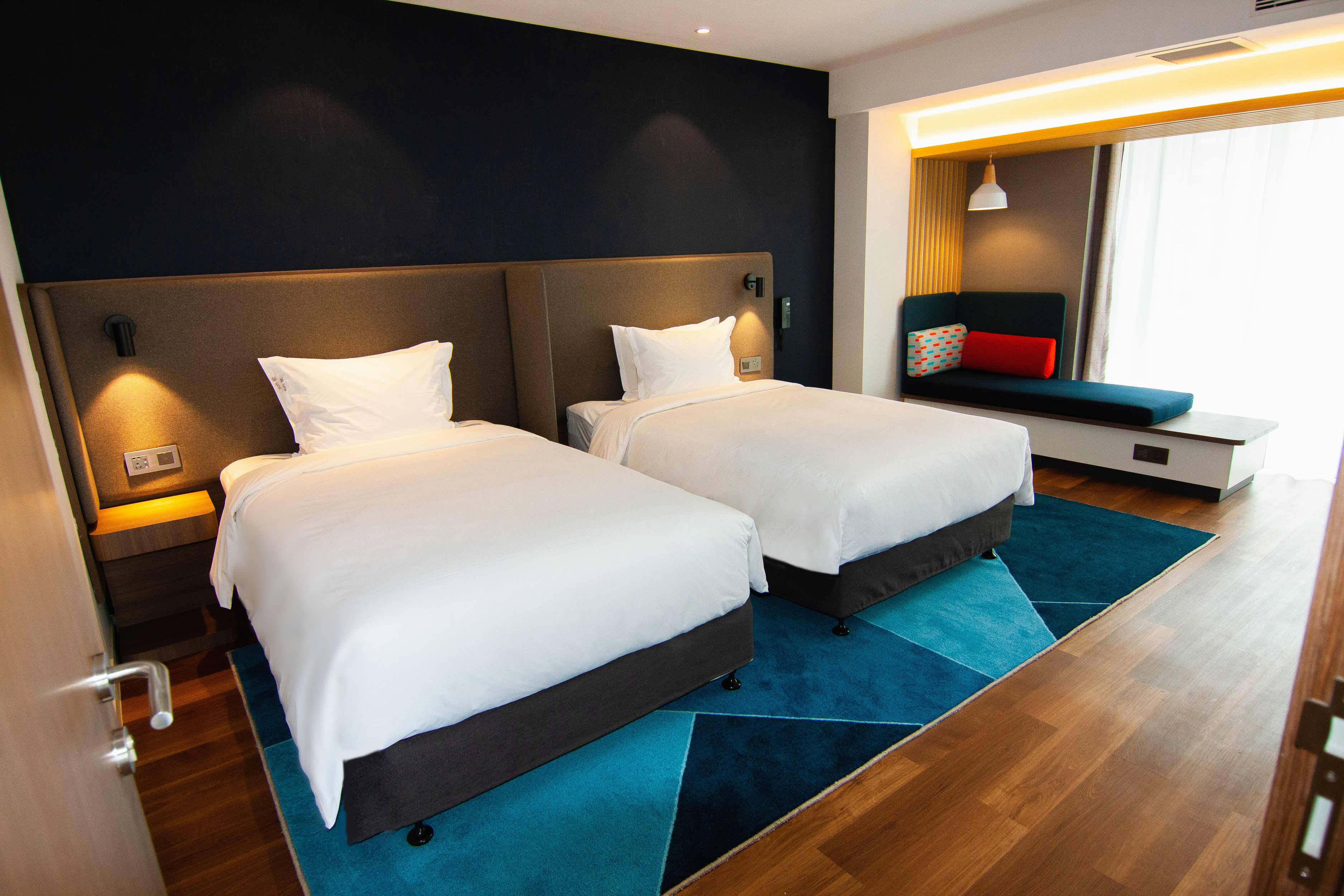 舒适双床房[落地窗]