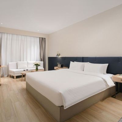 靜語大床房（寬敞舒適+慕思床墊+4K電視投屏） XW Hotel 璽程設計飯店（深圳華僑城創意園店）優惠