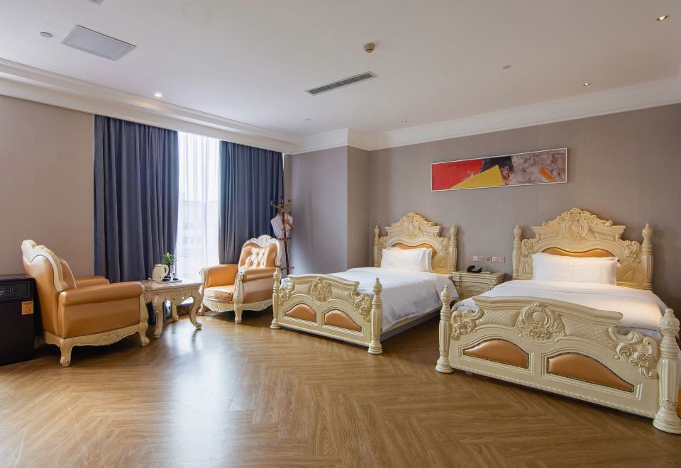 城景双床房（安静舒适+欧式风格）