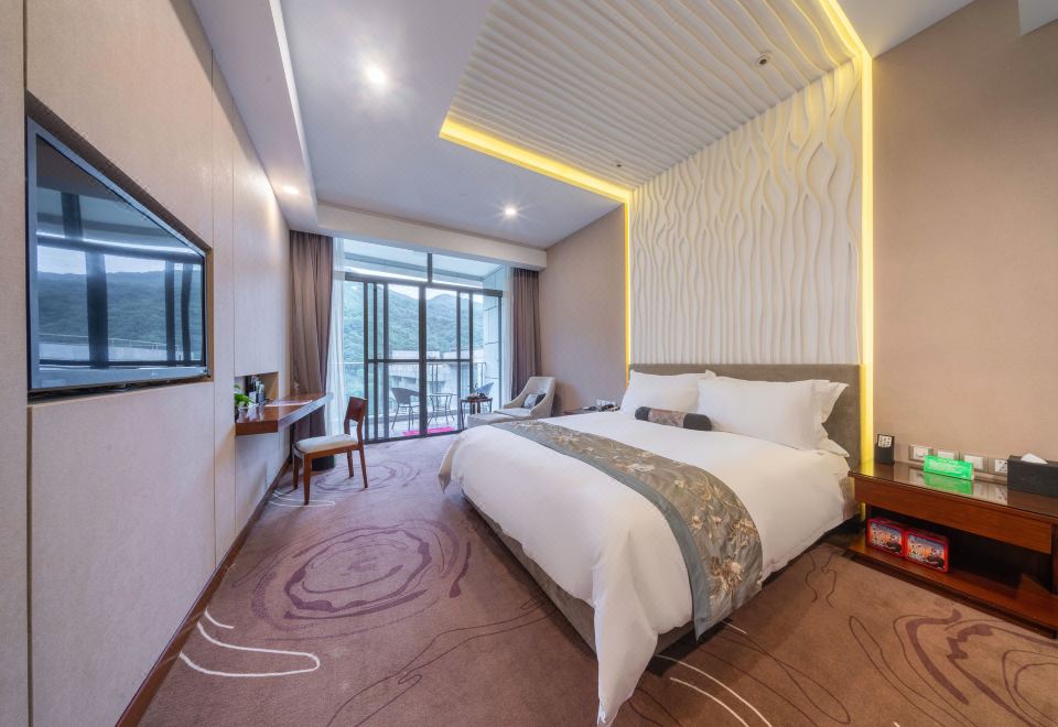 豪華水景陽台大床房