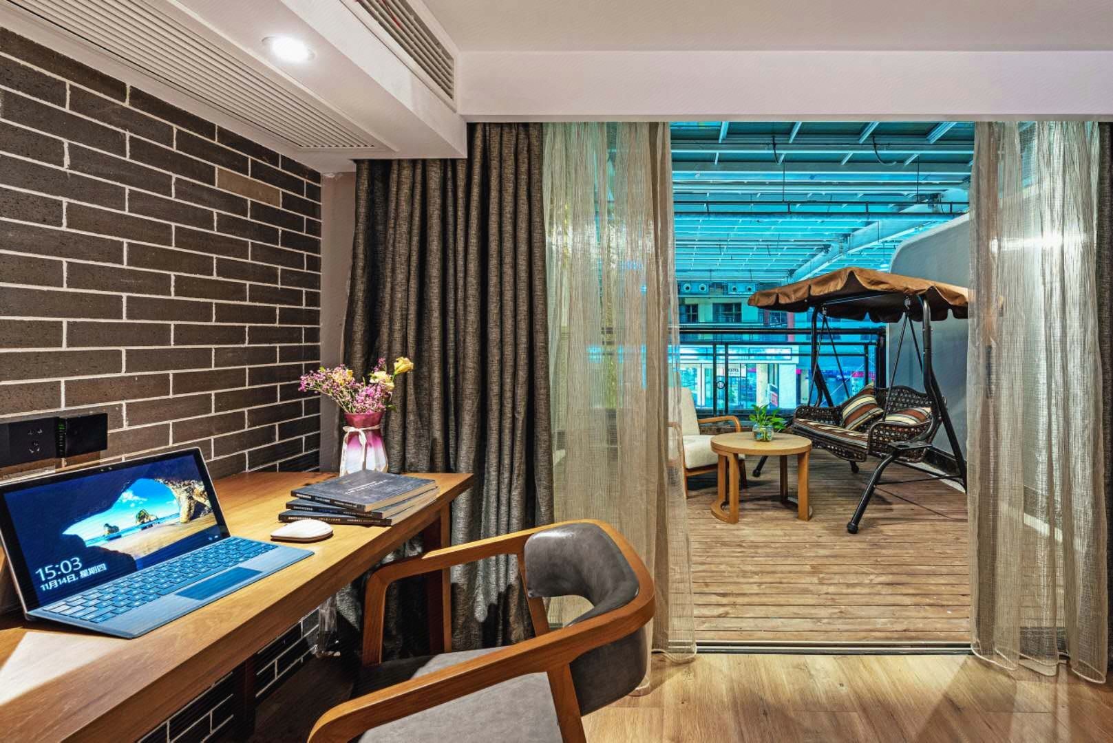 丽致露台双床房