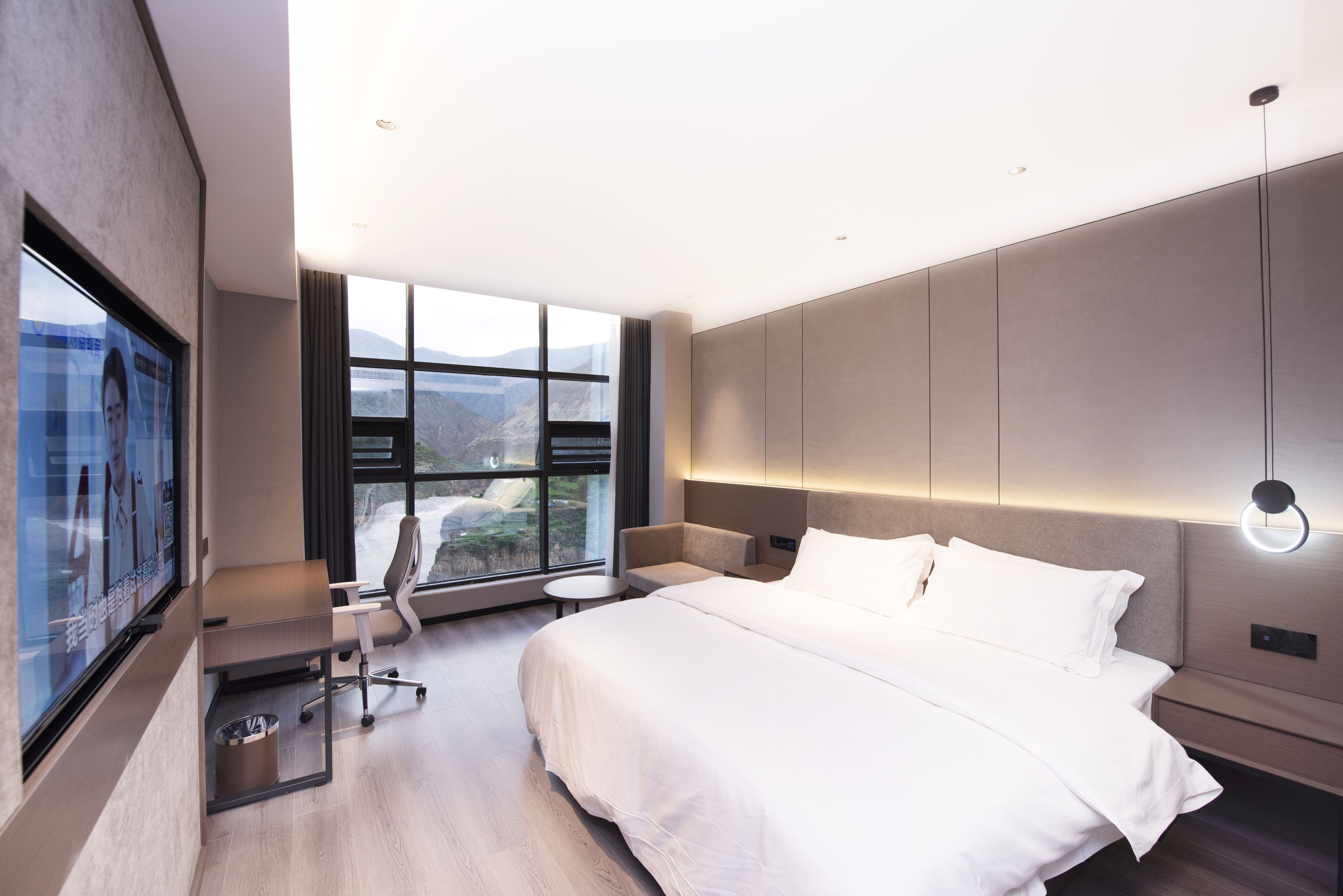 江景跃层大床房（智能加湿器+品质床品+乾湿分离）