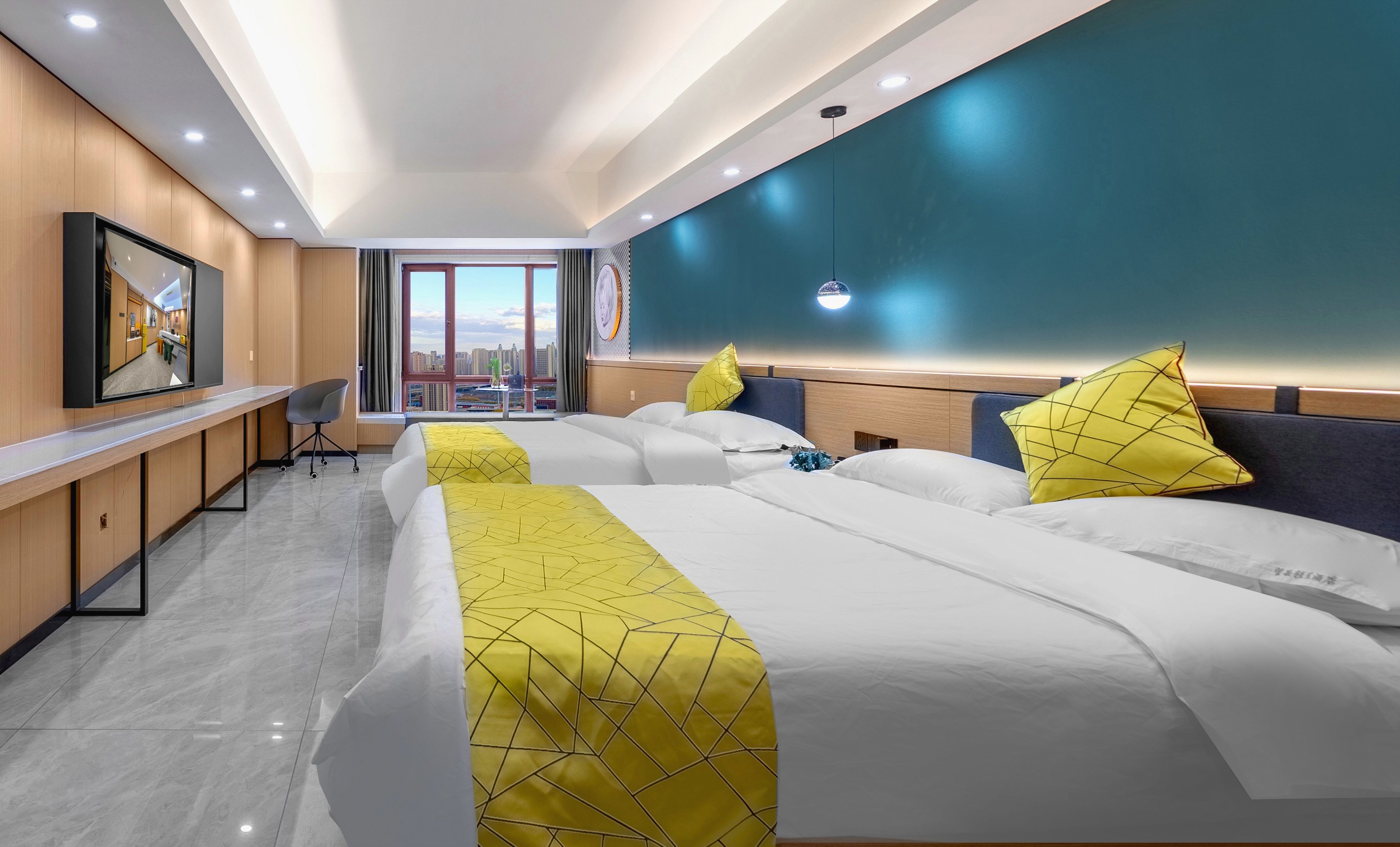 『轻呈』甄选家庭房（零压床垫+乾湿分离）