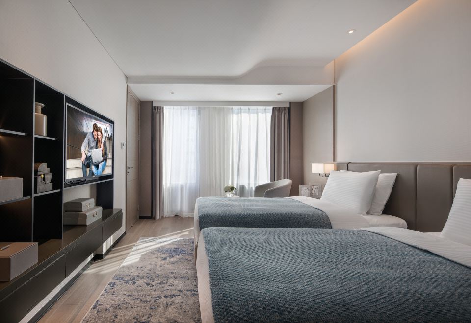 一房豪华套房双床