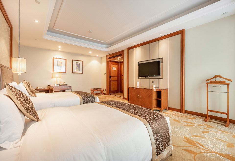 豪华双床房-下沉式浴缸