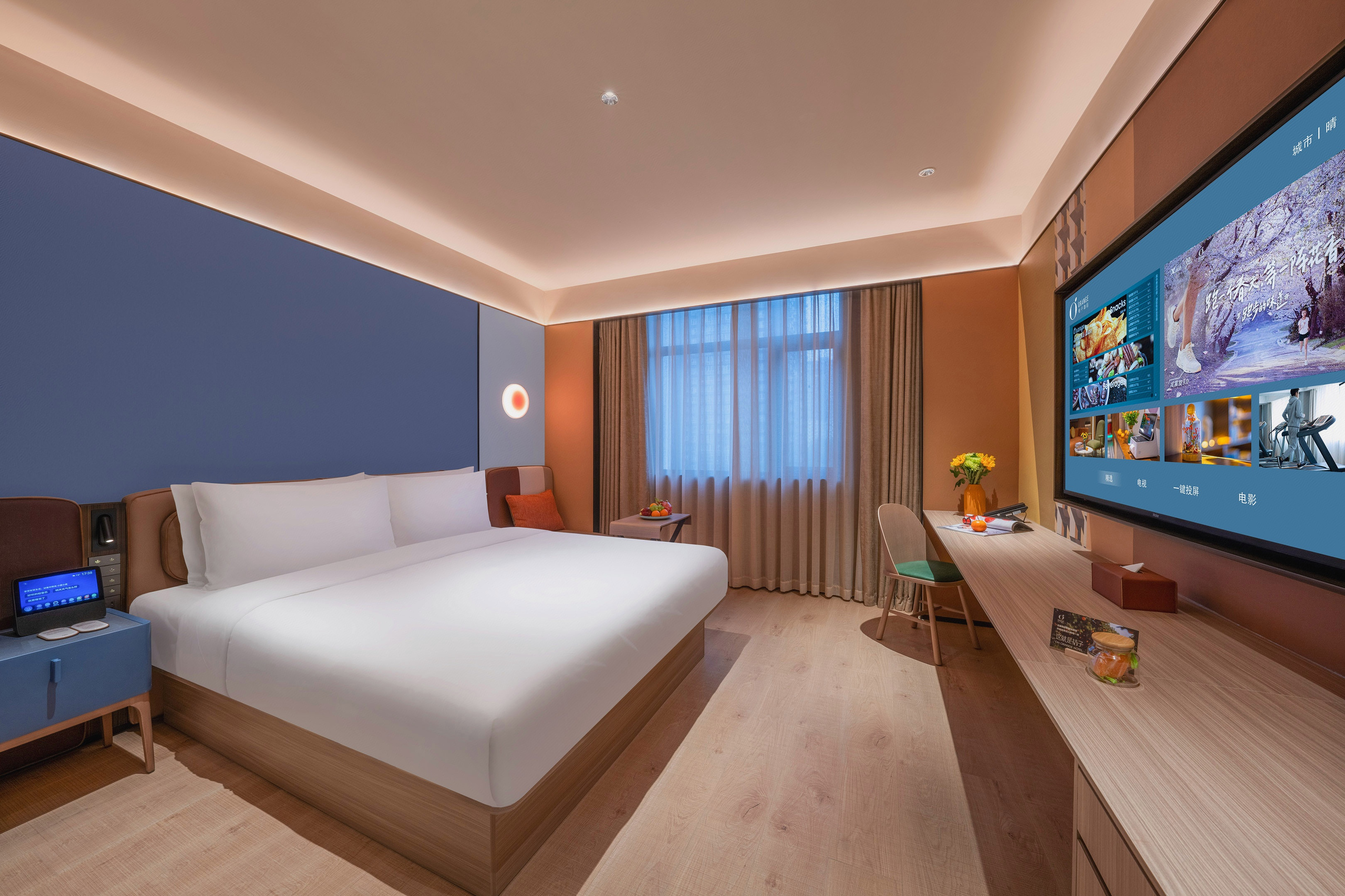 豪华大床房（65寸可投屏电视+智能客控+小冰箱）